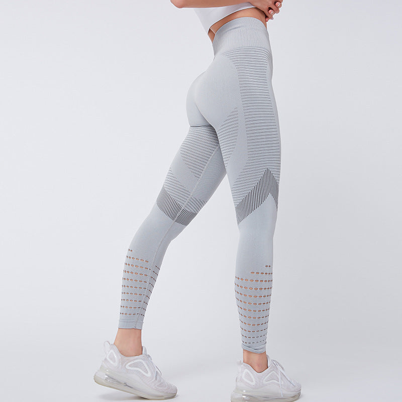 Stripe Sculpt™ Quick-Dry High Waist Gym Leggings