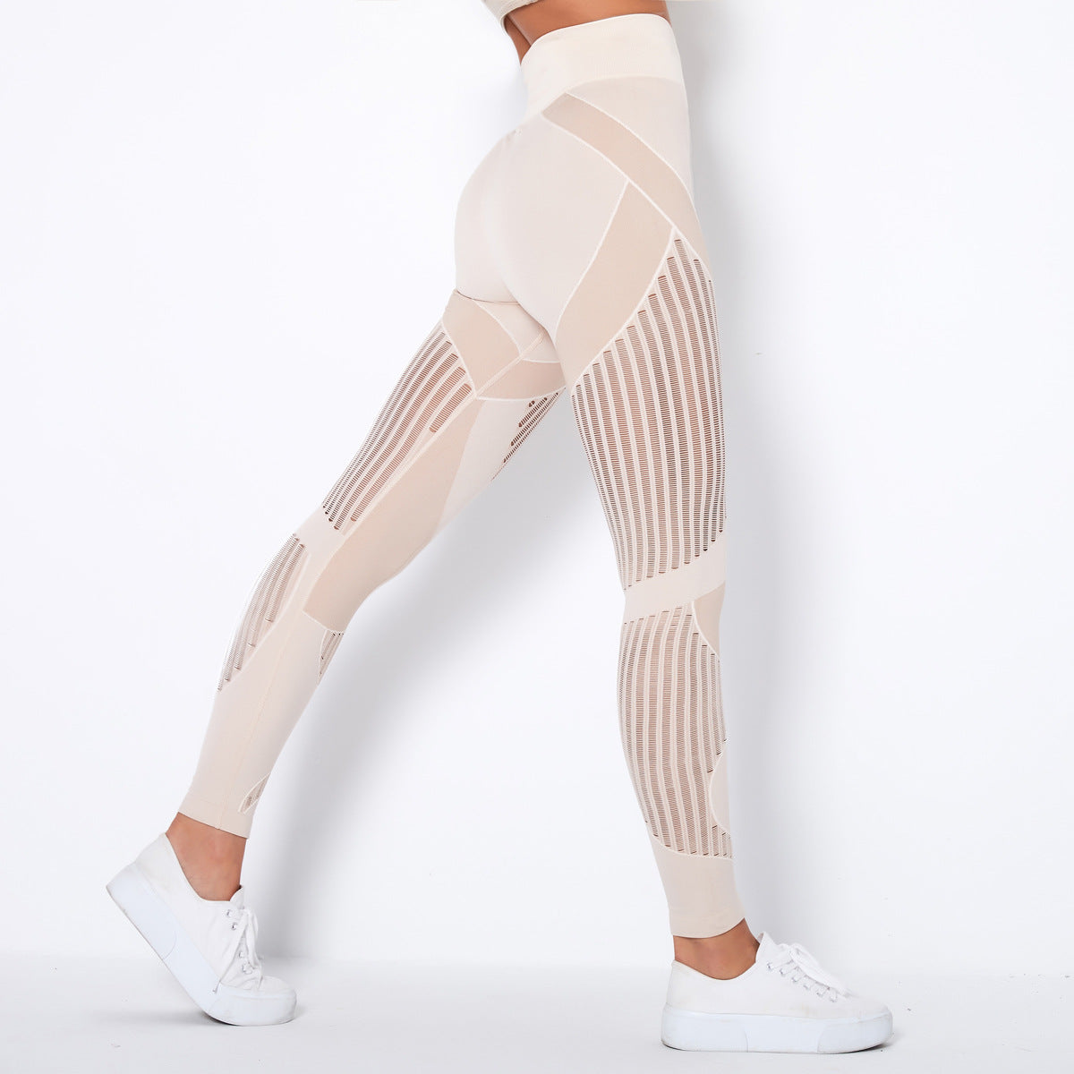 Stripe Sculpt™ Quick-Dry High Waist Gym Leggings